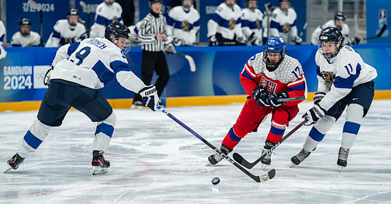 男子6人制トーナメント準決勝 CZE - FIN | アイスホッケー | 江原2024冬季ユースオリンピック | 無料ライブ配信