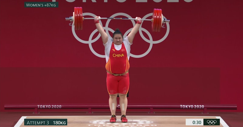 Medal Moment | Tokyo 2020: Weighlifting - W Li (CHN)