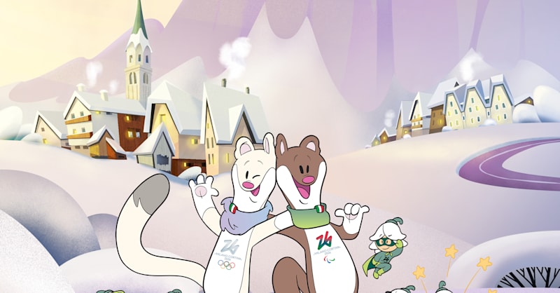 WATCH Meet Tina And Milo The Mascots For Milano Cortina 2026