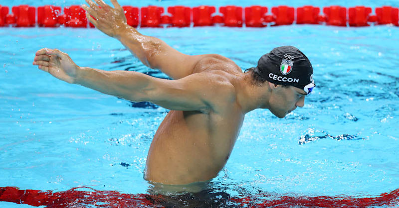 男子100m背泳ぎ - 決勝 | 競泳 | パリ2024オリンピック 男子100m背泳ぎ - 決勝 | 競泳 | パリ2024オリンピック