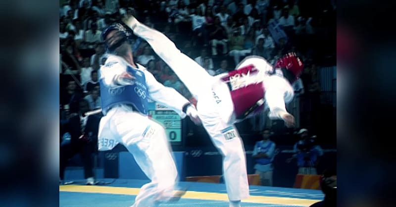 taekwondo roundhouse kick