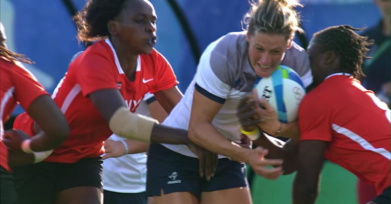 Rugby Sevens Rio 2016 Pool Stage Women Fra Vs Ken