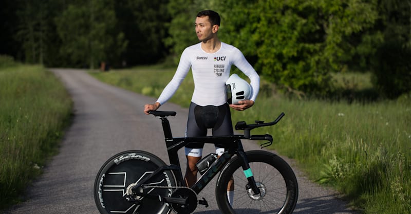Refugee Amir Ansari: Cycling can be a way to integrate into society