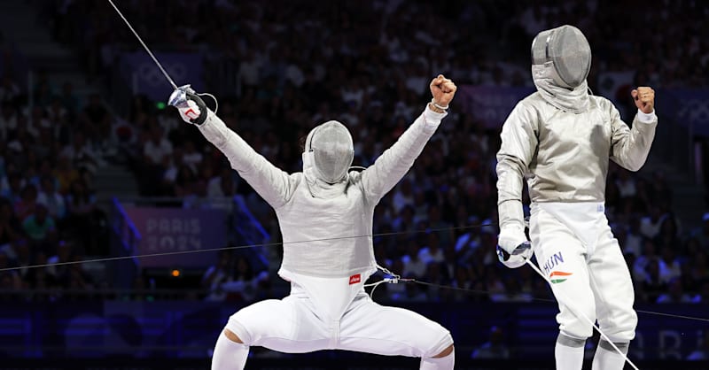 KOR-HUN - Men's Sabre Team Gold Medal Bout | Fencing | Olympic Games Paris 2024
