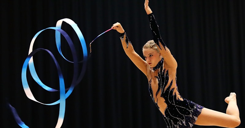 художественная гимнастика финал. гимнастки групповые. гимнастика трубникова. кубок сильнейших по художественной гимнастике 2023. линой ашрам художественная гимнастика.