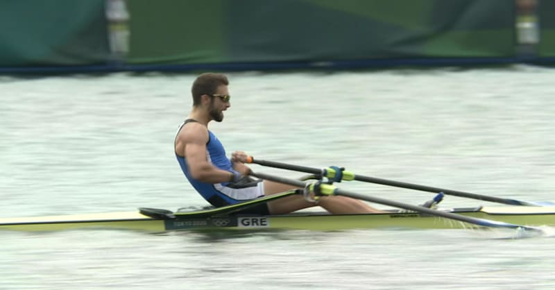 Medal Moment | Tokyo 2020: Rowing Men's Single Sculls S Ntouskos (GRE)