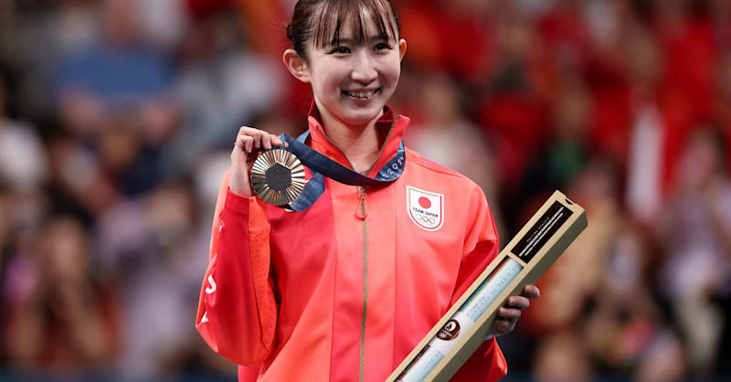 早田ひな(JPN) v Shin Yubin (KOR) - 女子シングルス3位決定戦 | 卓球 | パリ2024オリンピック