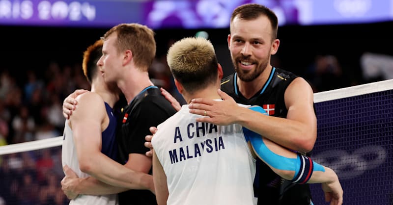 Chia/Soh (MAS) v Astrup/Rasmussen (DEN) - Men's Doubles Bronze Medal Match | Badminton | Olympic Games Paris 2024