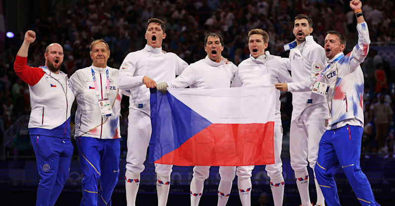 CZE-FRA - 男子エペ団体3位決定戦 | フェンシング | パリ2024オリンピック