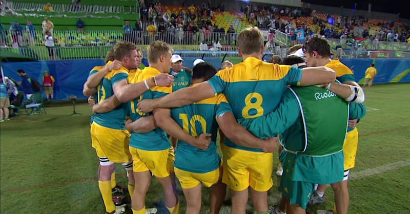 Rugby sevens na Rio 2016 Quartas de Final (M) RSA vs AUS