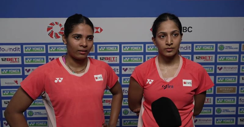 Watch | Treesa Jolly and Gayatri Gopichand react on making All England Open 2025 quarter-finals