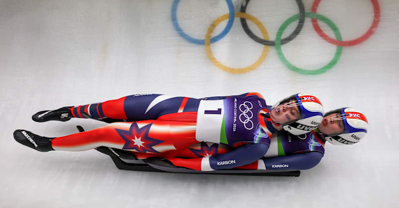 Inside the first women's doubles luge Winter Olympic competition, with ...