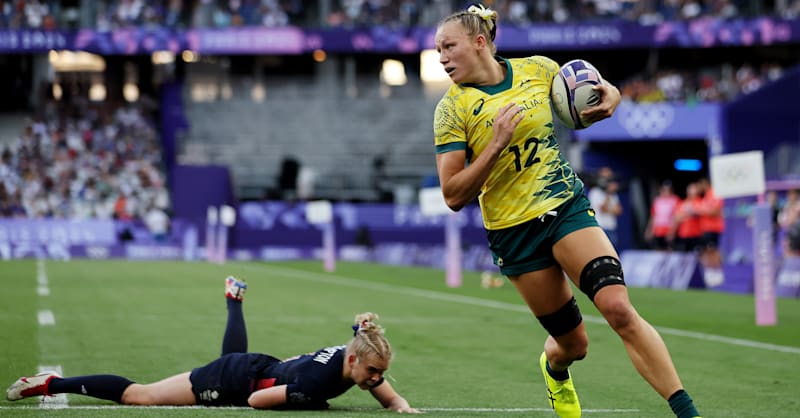 Australia's women make perfect start in rugby sevens | Paris 2024 ...