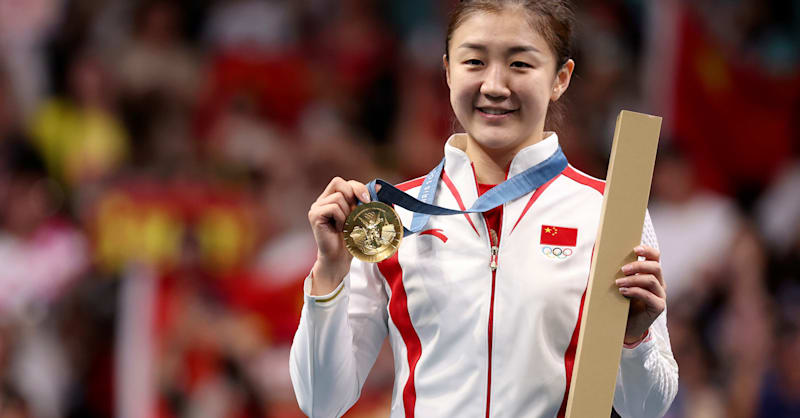 陈梦（中国）对阵孙颖莎（中国） - 女子单打金牌赛 | 乒乓球 | 2024年巴黎奥运会