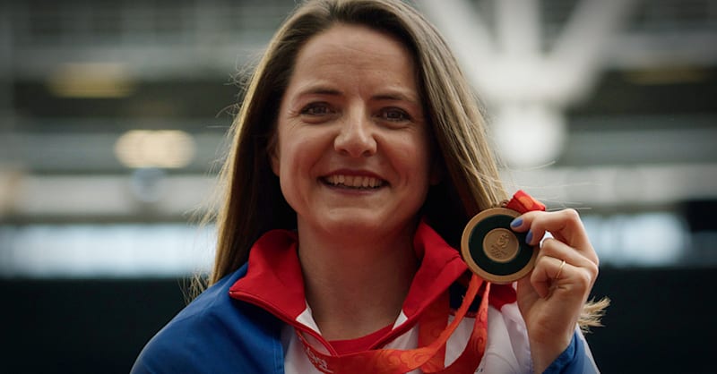 Goldie Sayers, 11 ans d'attente et la médaille de bronze