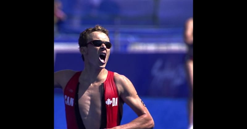 Simon Whitfield in Sydney 2000