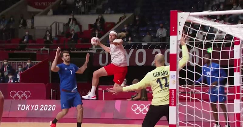 INCREDIBLE handball goals at #Tokyo2020!