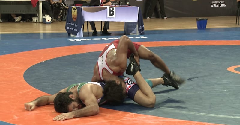 Bajrang Punia continues winning ways in Georgia