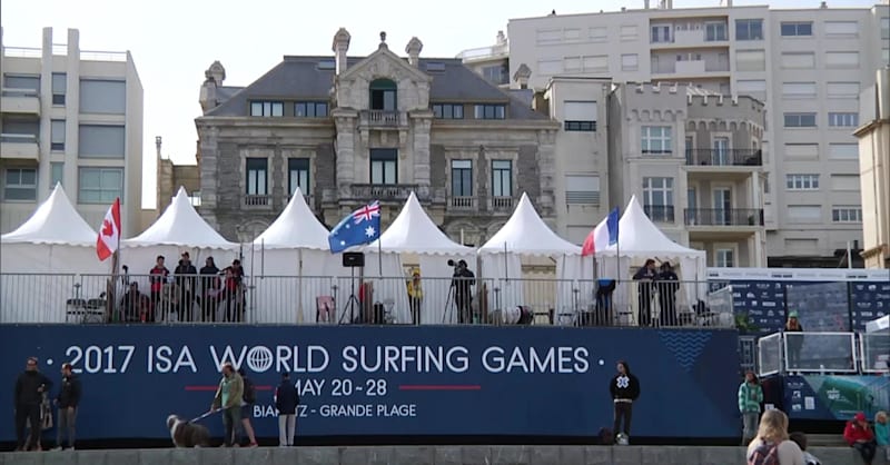 ISA World Surfing Gamesジャッジ
