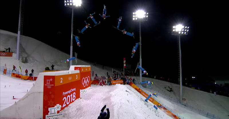 アブラメンコ、圧巻の跳躍で男子エアリアルの栄冠を獲得