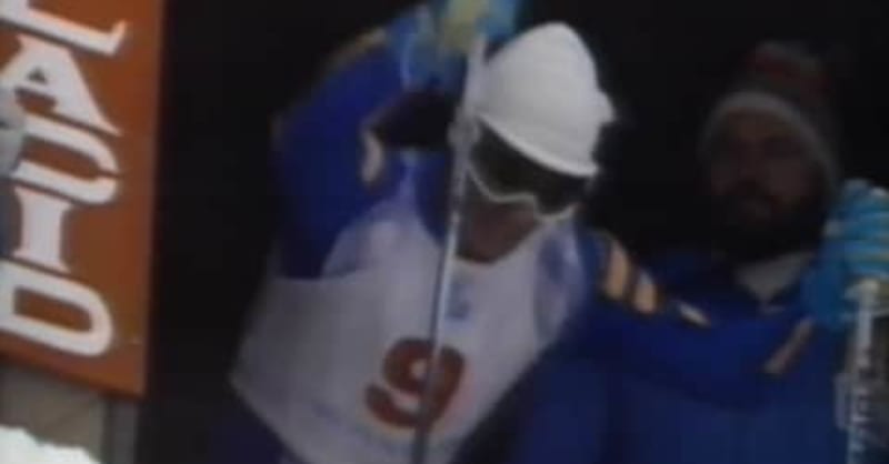 Carte éditée Rencontre 1980 - Ski Alpin : Hanni Wenzel