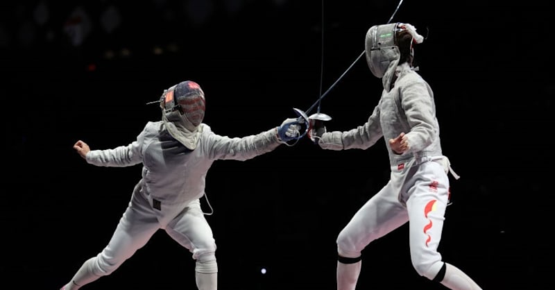 Équipe de démonstration d'escrime, Spectacle de sabre thématique