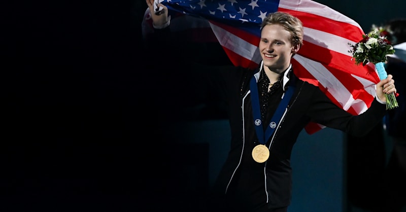 Ilia Malinin exclusive: Figure skating world champion discusses win, 2026 Olympics & more – Video