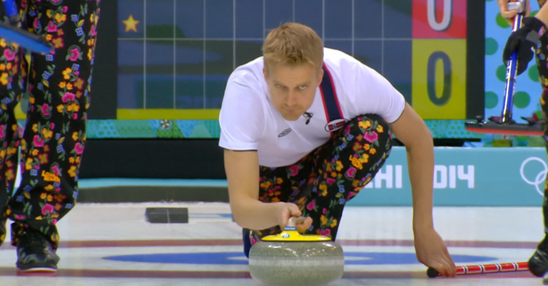 CURLING: Around the House - The Norwegian Crazy Curling Pants 