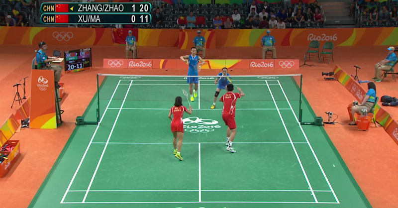 Olympics 2016 badminton clearance result