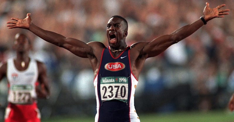1996年アトランタオリンピック 陸上 200m/400m ゴールド