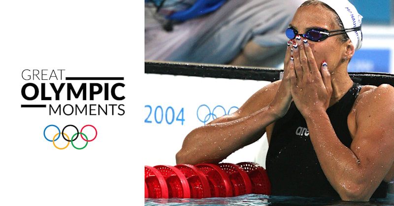 女子400m自由形決勝 | アテネ2004