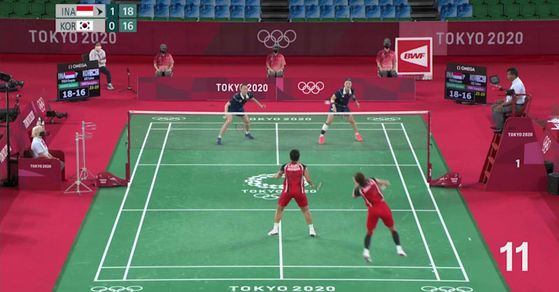 Incredible Badminton Rally