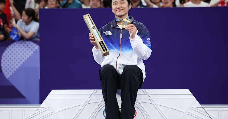 An Se-young - Women's Singles | Gold Medal Highlights | Badminton | Olympic Games Paris 2024