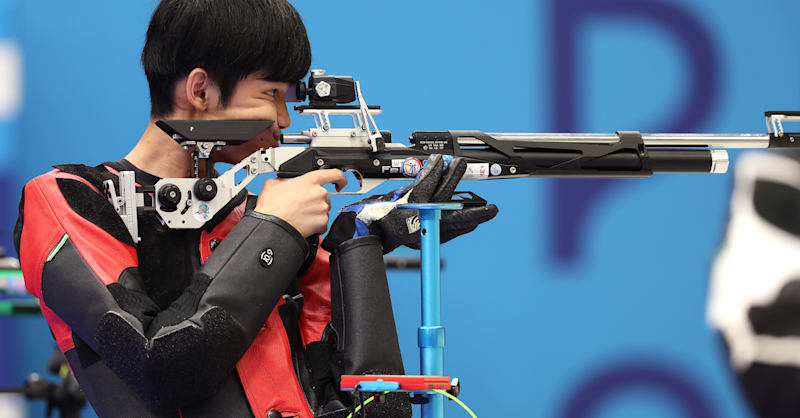 Men's 10m Air Rifle Finals | Shooting | Olympic Games Paris 2024