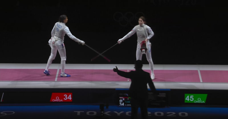 Medal Moment | Tokyo 2020: Fencing Women's Foil Team (ROC)