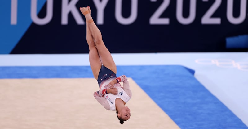 ジェシカ・ガディロワが2021年の東京2020予選、ゆかで英国チームをリード