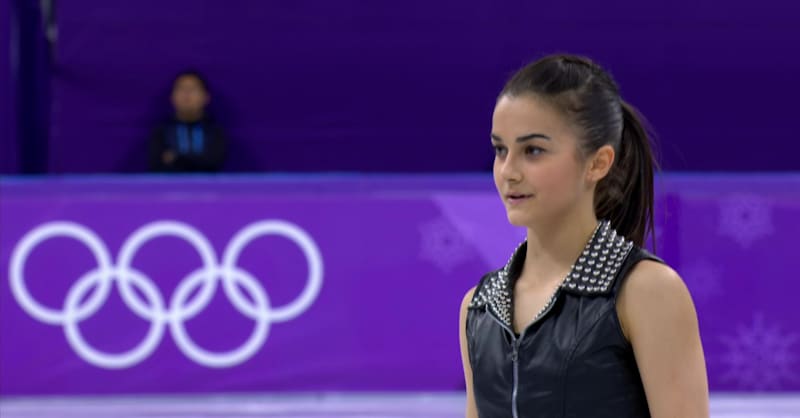 Ivett Toth, we salute you! Figure skater brings AC/DC on ice