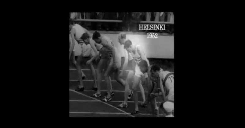 Roger Bannister A Mile Under Four Minutes Helsinki 1952