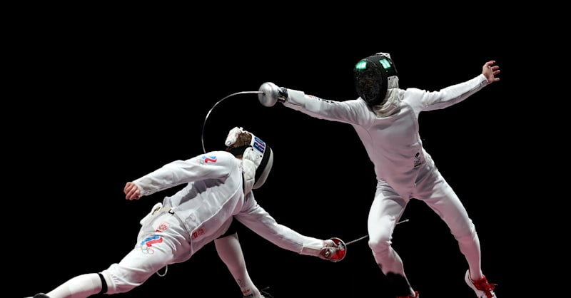 Blue Piste: Women's Epee Individual & Men's Sabre Individual | Fencing ...