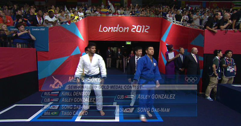 Judo London 2012 Men's 90Kg Gold medal match
