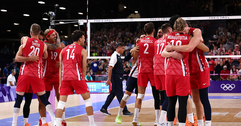 ITA v USA - Men's Bronze Medal Match | Volleyball | Olympic Games Paris ...