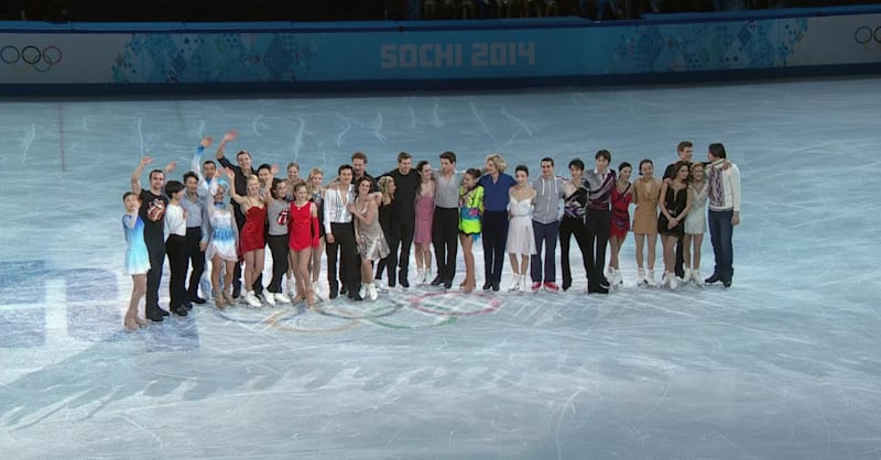 FIGURE SKATING TRACE OF STARS SOCHI 201… Sochi 2014 Figure skating - Olympic Results by Discipline