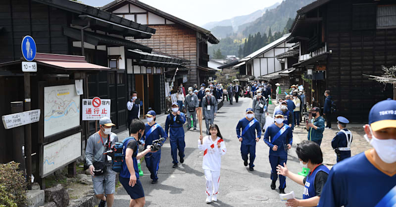 オリンピック聖火リレー：長野県2日目
