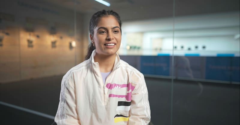 Indian shooter Manu Bhaker is ready to roll