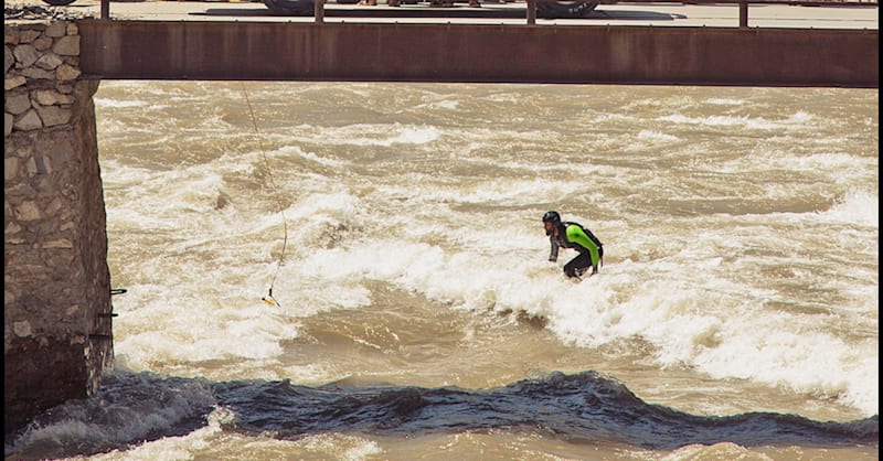 Afghan Afridun Amu leaves mark on World Surfing Games