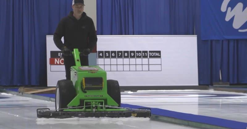 How curling ice is made, maintained and perfected