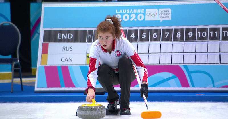 Curling Round Robin RUS-CAN Live | Youth Olympic Games 2020