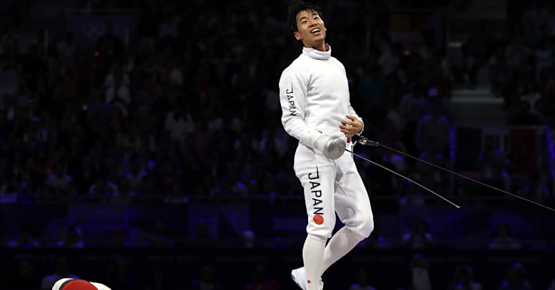 伯雷尔（法国） v 加纳虹辉（日本）- 男子重剑个人金牌赛  | 击剑 | 2024年巴黎奥运会