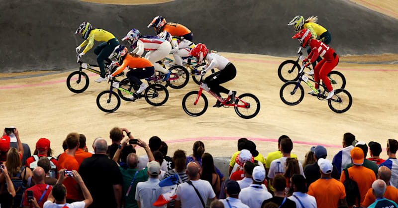 Women's Semifinals Run 1 | Cycling BMX Racing | Olympic Games Paris 2024