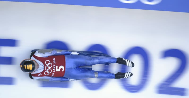 When father and son competed in the same luge event at the Olympics